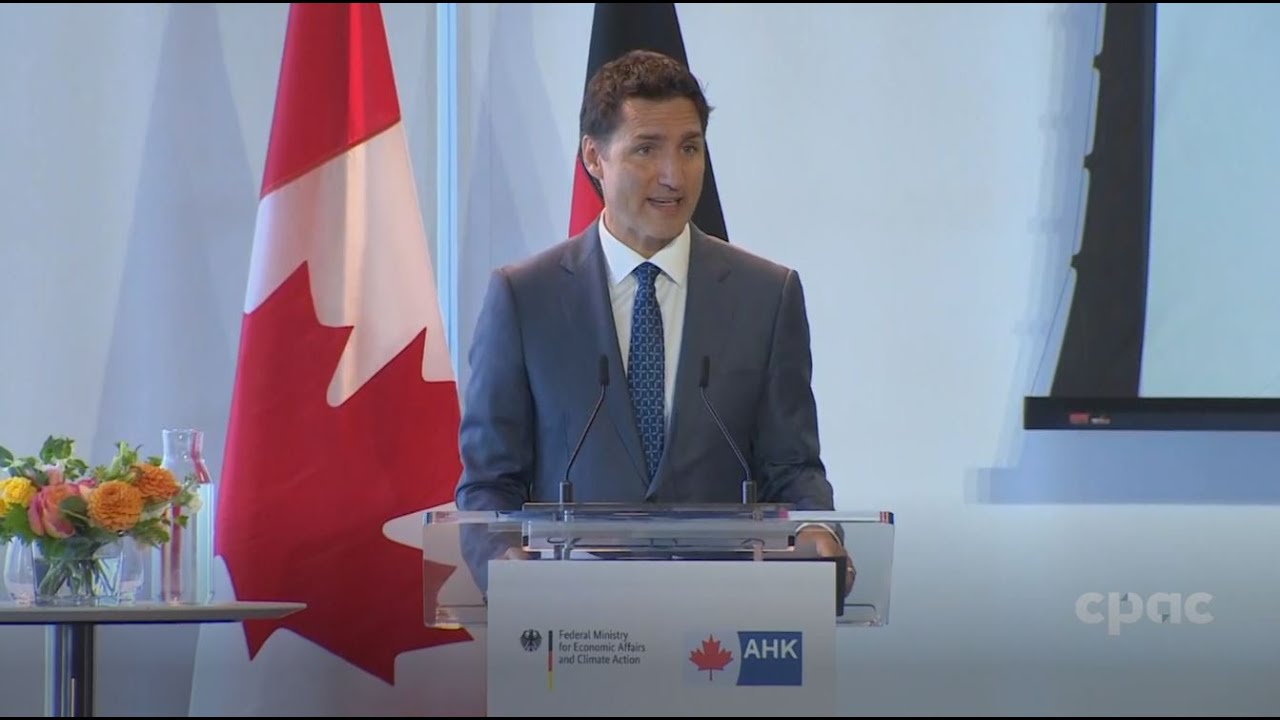 PM Trudeau and German chancellor address business leaders in Toronto – August 23, 2022