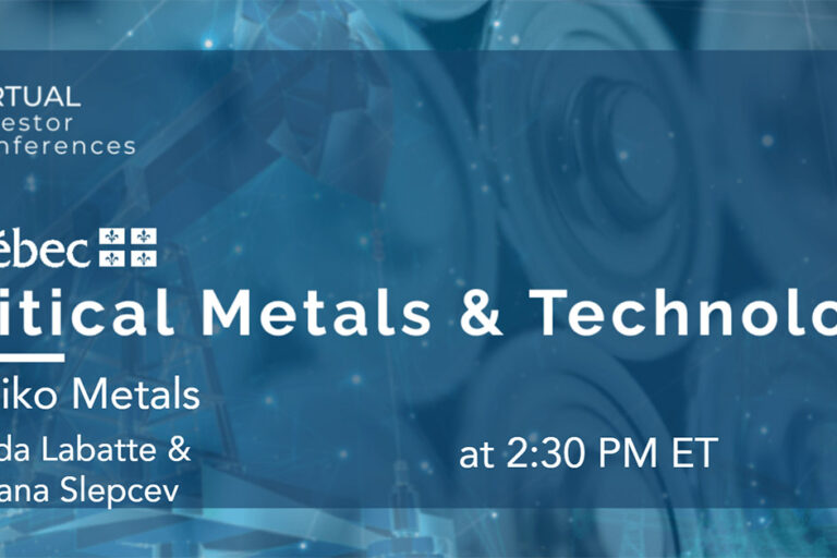 Disruptive technologies: investing in Quebec’s critical and strategic minerals, and high-tech sectors conference