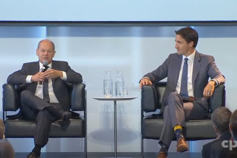 CEO Belinda Labatte participated in a question-and-answer session at the Canadian-German Chamber of Industry and Commerce event in Toronto where Prime Minister Justin Trudeau and German Chancellor Olaf Scholz addressed business leaders