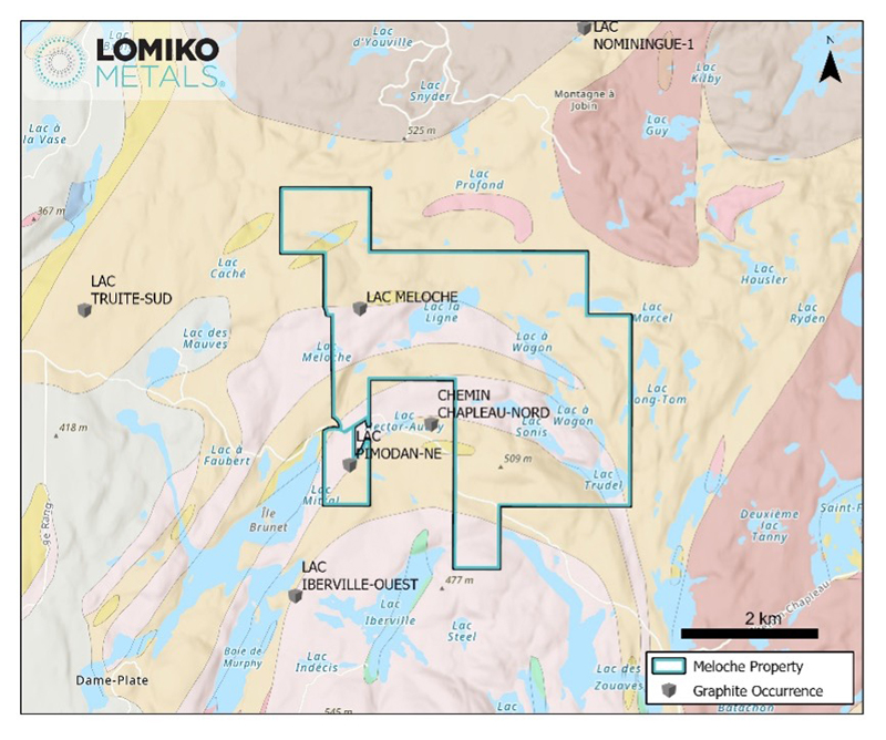 Lomiko - Lac Meloche Project