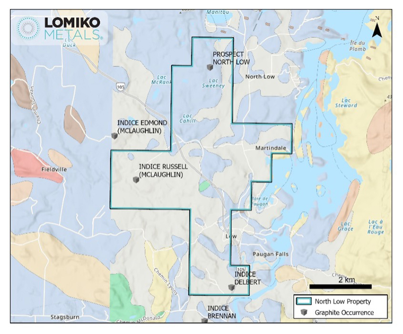 Lomiko - North Low Project